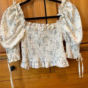 Missguided crop top Size 10